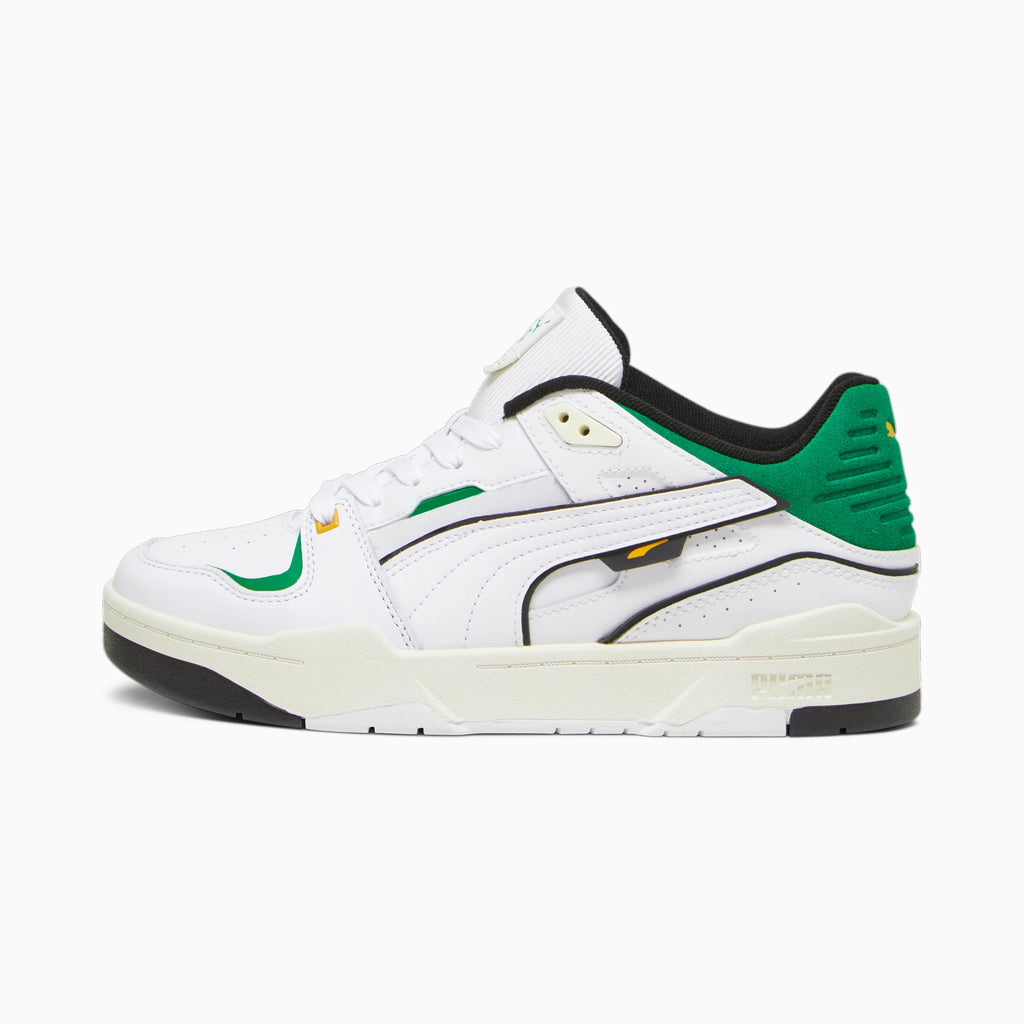 PUMA SLIPSTREAM Bball - PUMA White-Archive Green