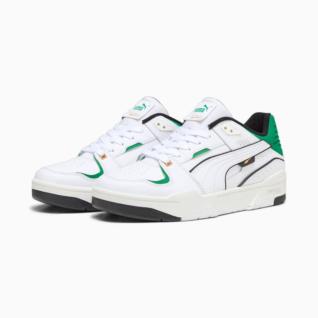 PUMA SLIPSTREAM Bball - PUMA White-Archive Green