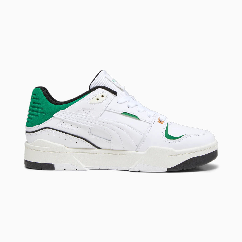 PUMA SLIPSTREAM Bball - PUMA White-Archive Green
