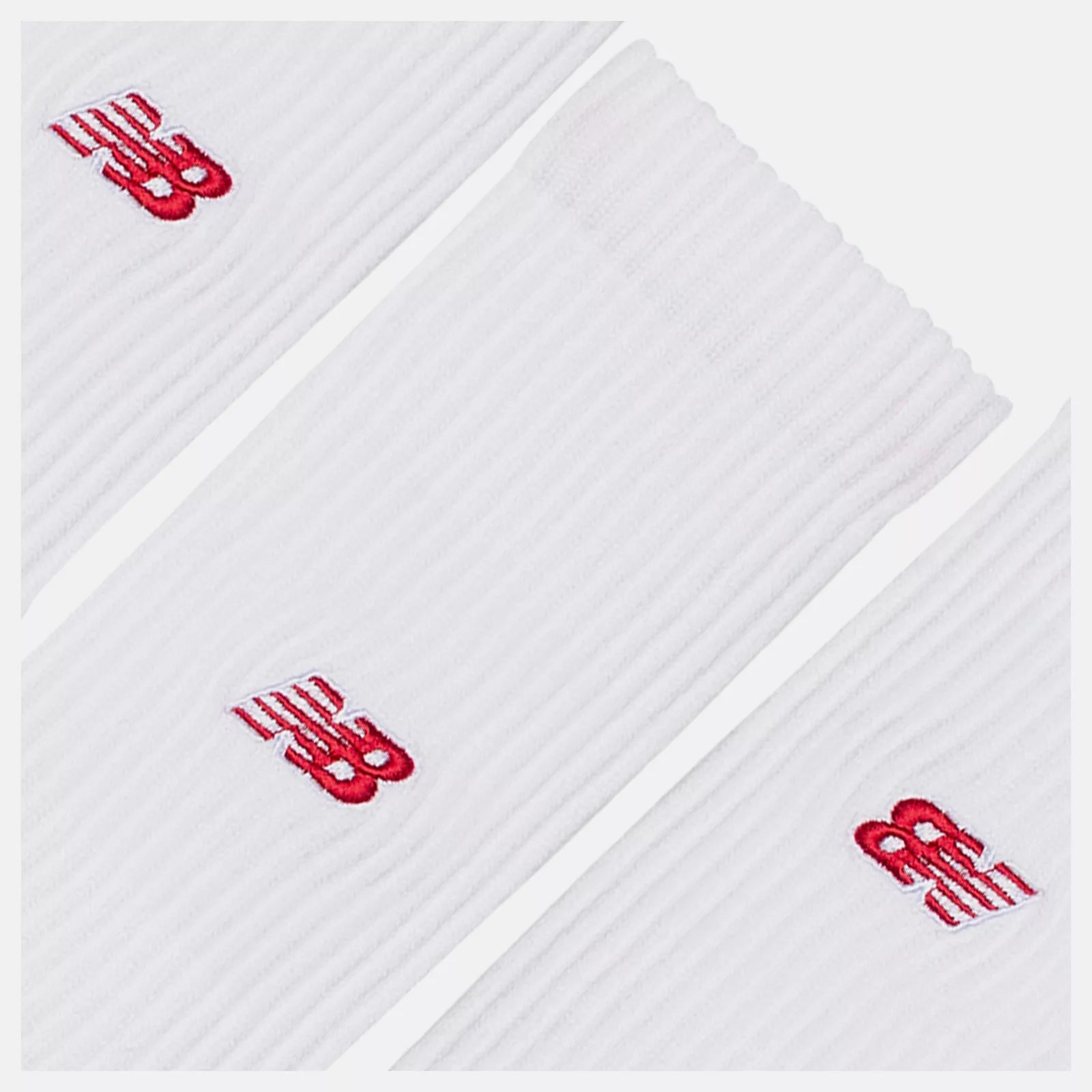 NEW BALANCE Active Premium Crew SOCK 3 Pack - White