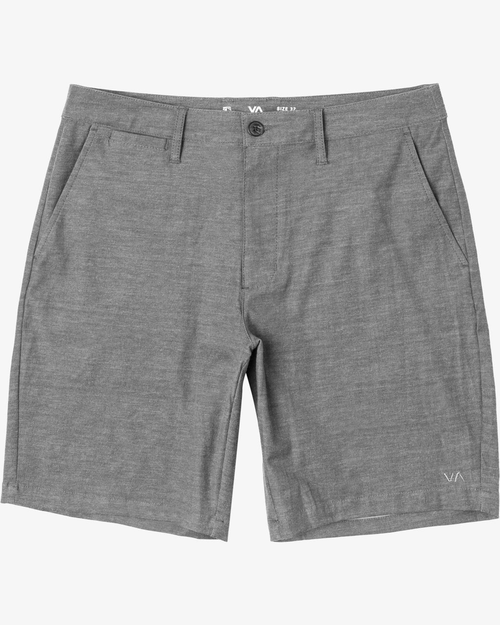 RVCA BACK IN Hybrid Short - Athletic Heather - FREESTYLE LLORET