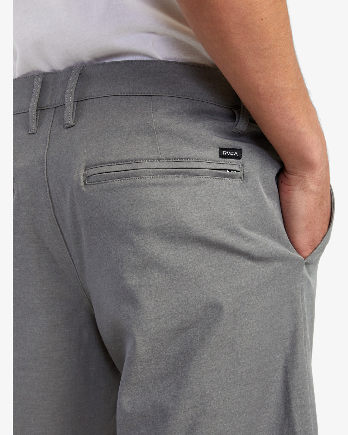 RVCA BACK IN Hybrid Short - Athletic Heather - FREESTYLE LLORET