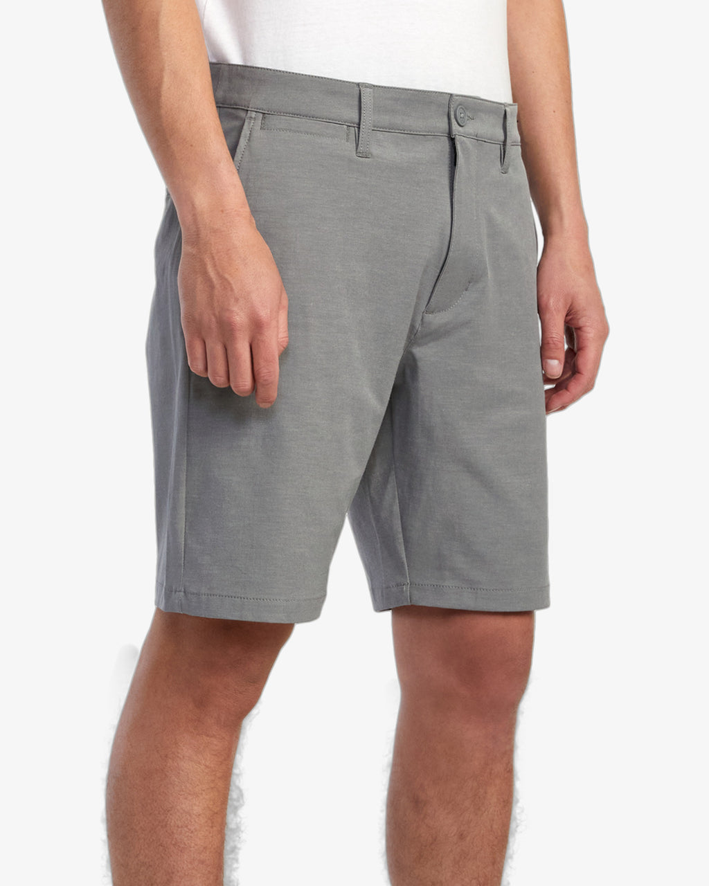 RVCA BACK IN Hybrid Short - Athletic Heather - FREESTYLE LLORET