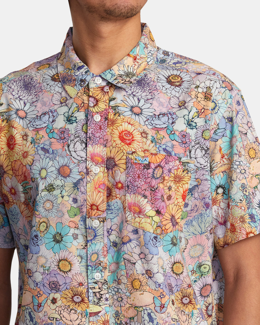 RVCA Sage Vaughn x RVCA SS SHIRT - Multi