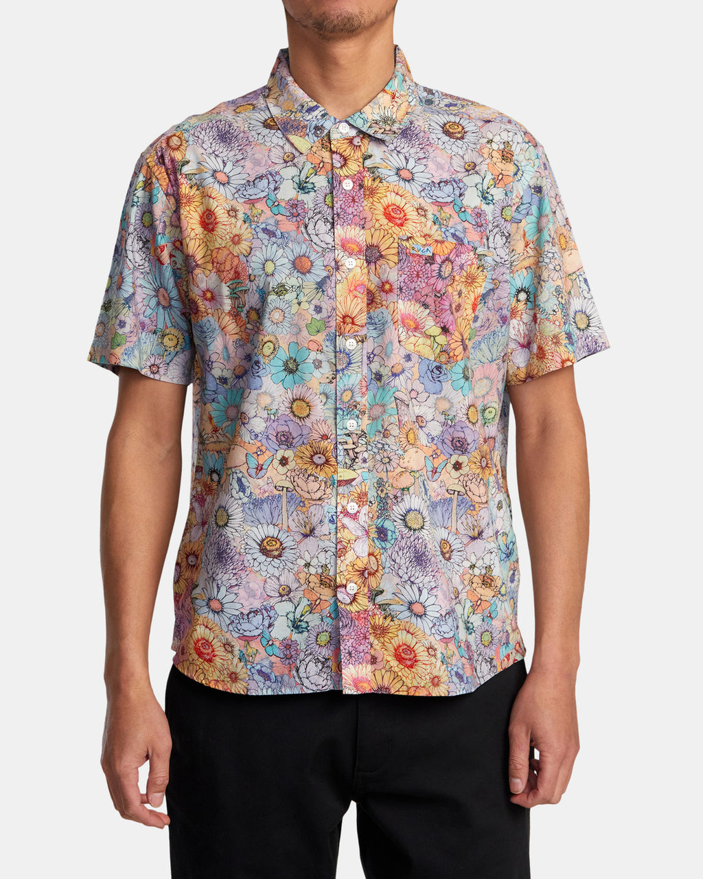 RVCA Sage Vaughn x RVCA SS SHIRT - Multi