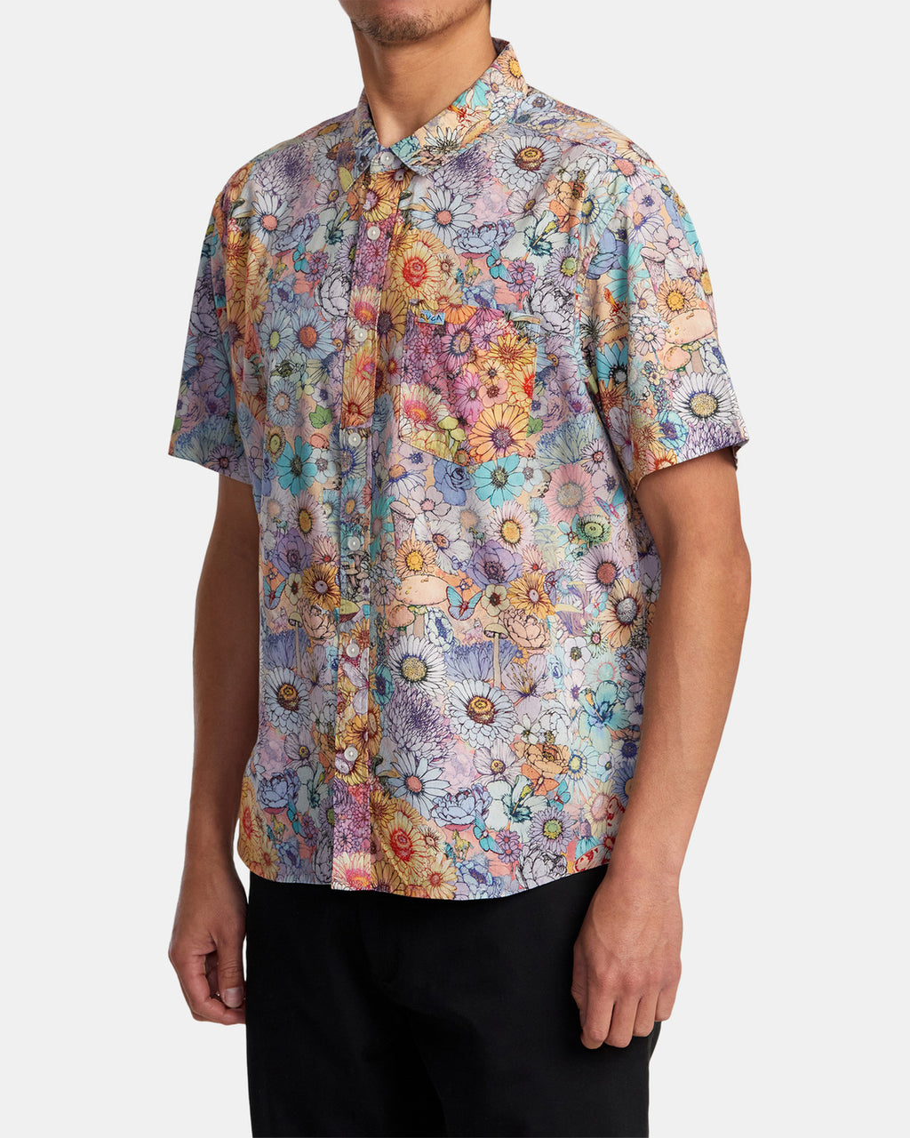 RVCA Sage Vaughn x RVCA SS SHIRT - Multi