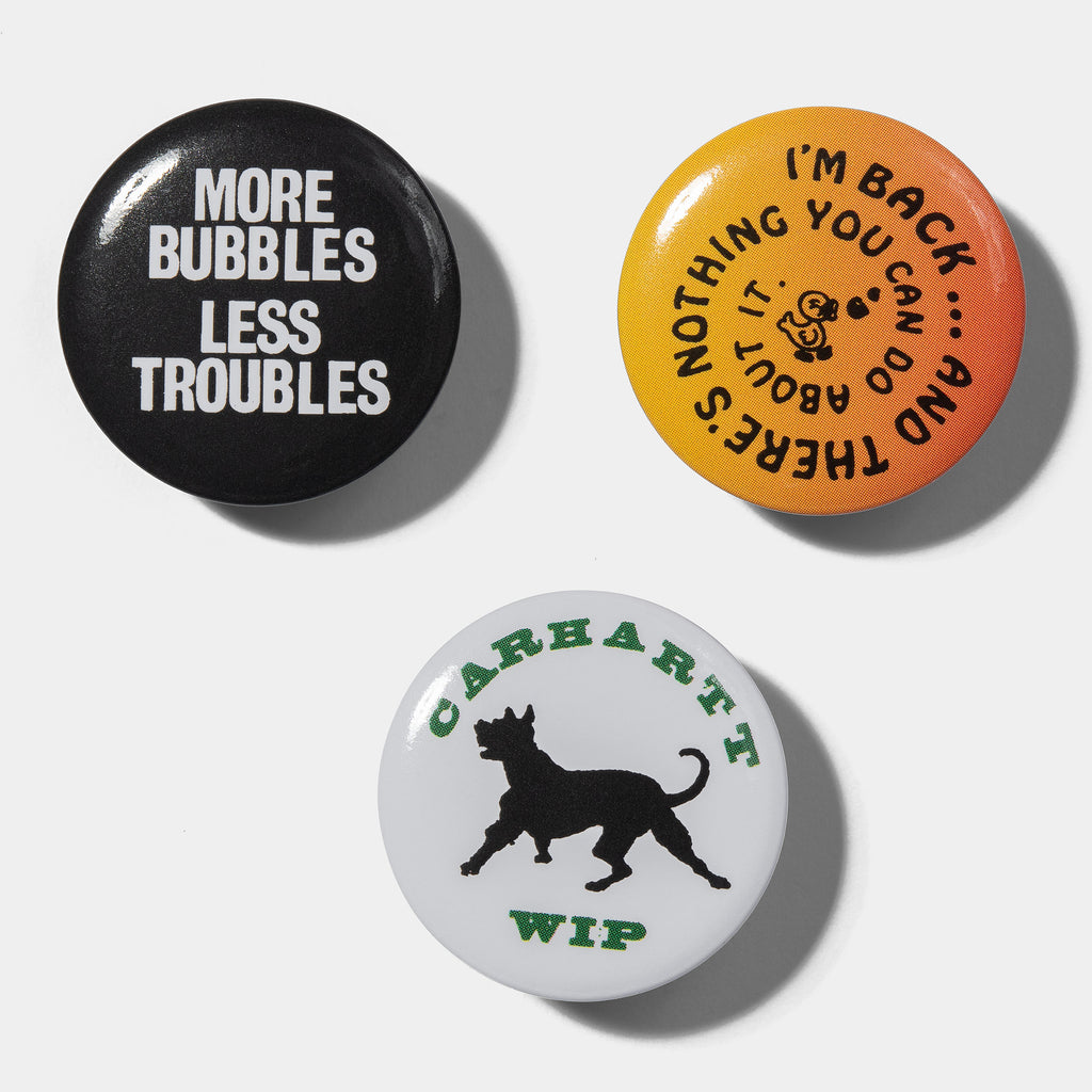 CARHARTT WIP Badges Pins Set - Multicolor