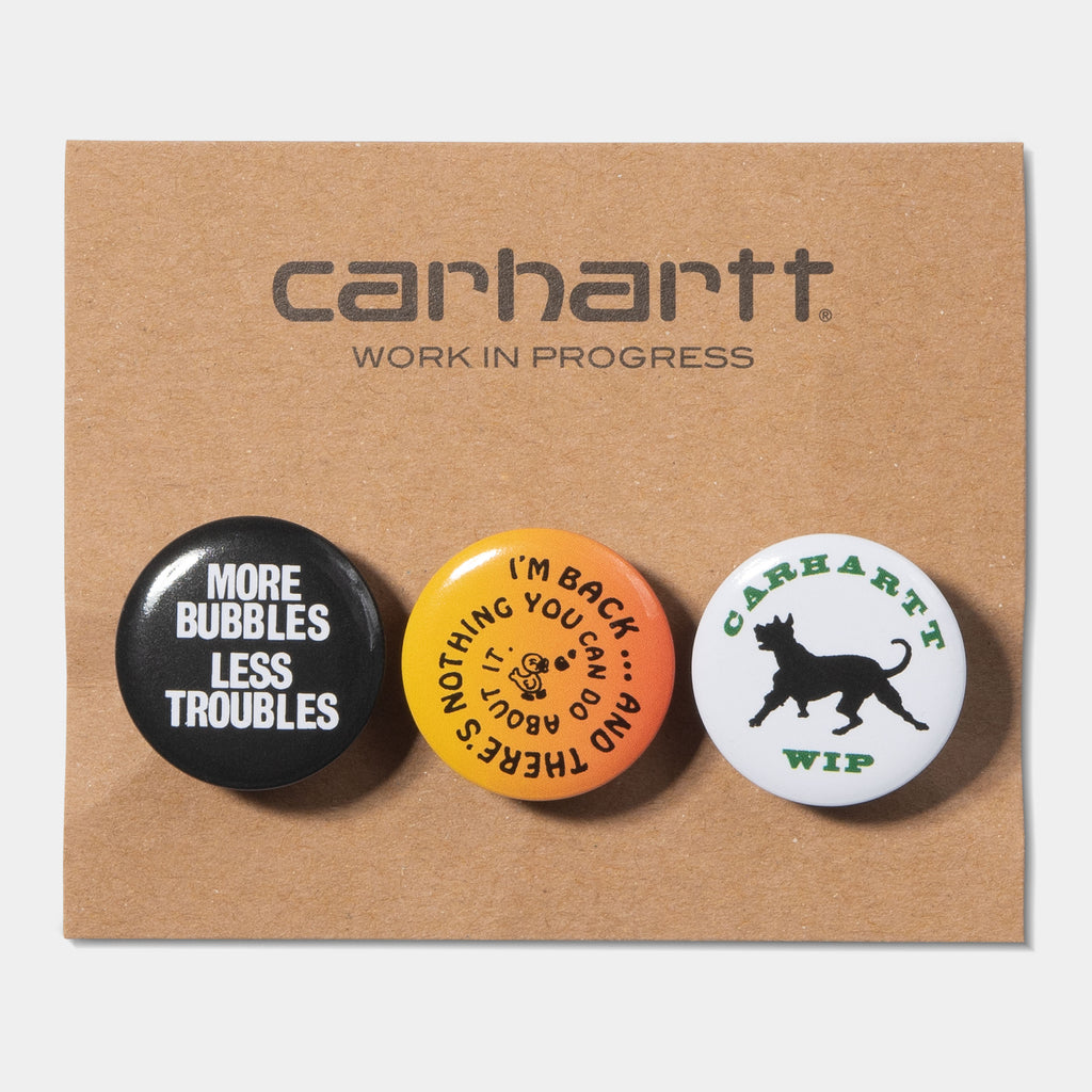 CARHARTT WIP Badges Pins Set - Multicolor