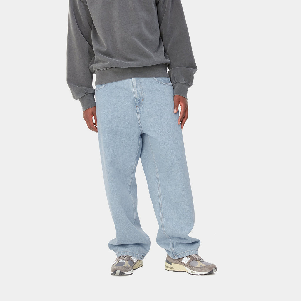 CARHARTT WIP BRANDON PANT - Blue (Heavy Stone Bleached)