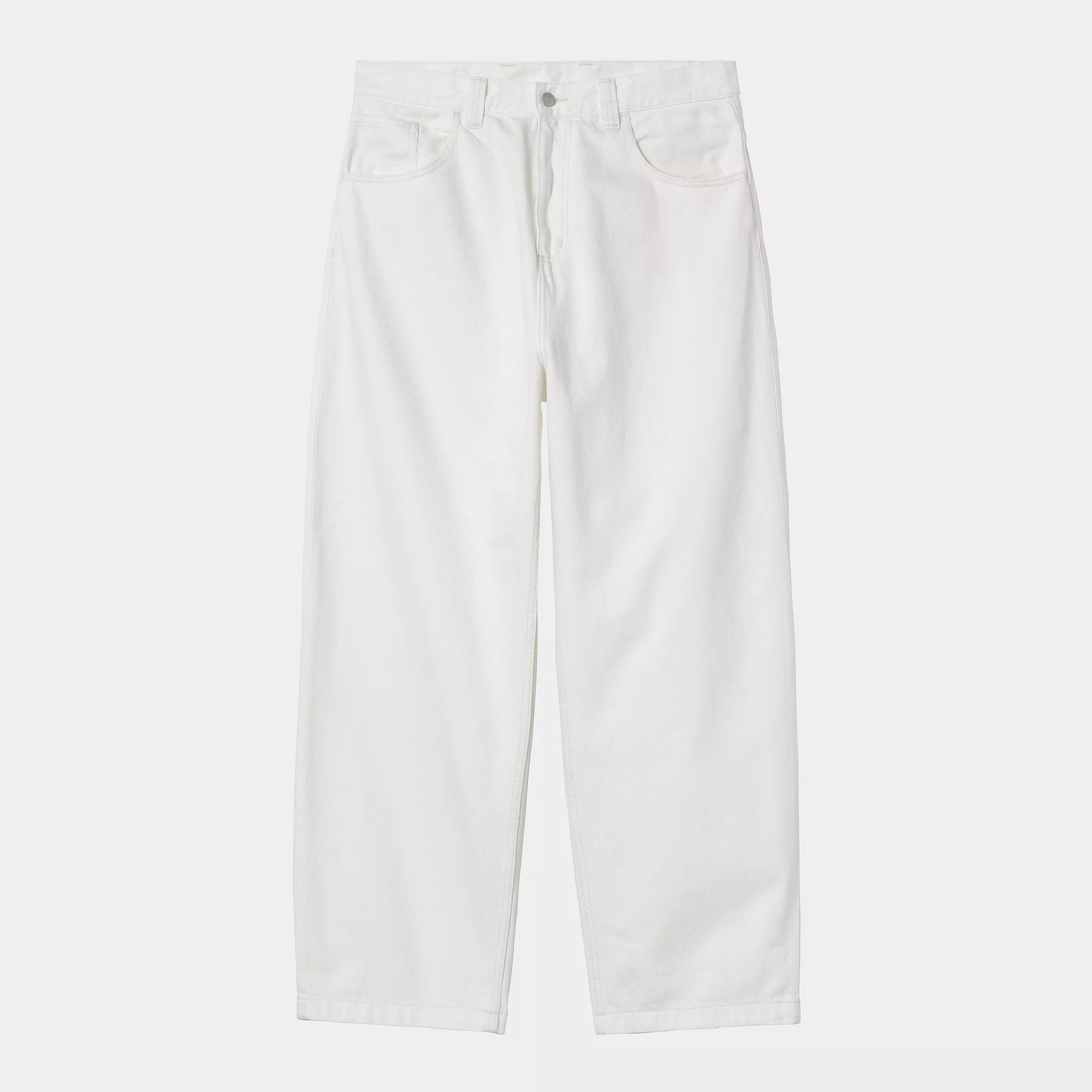 CARHARTT WIP Brandon Pant - White Rinsed