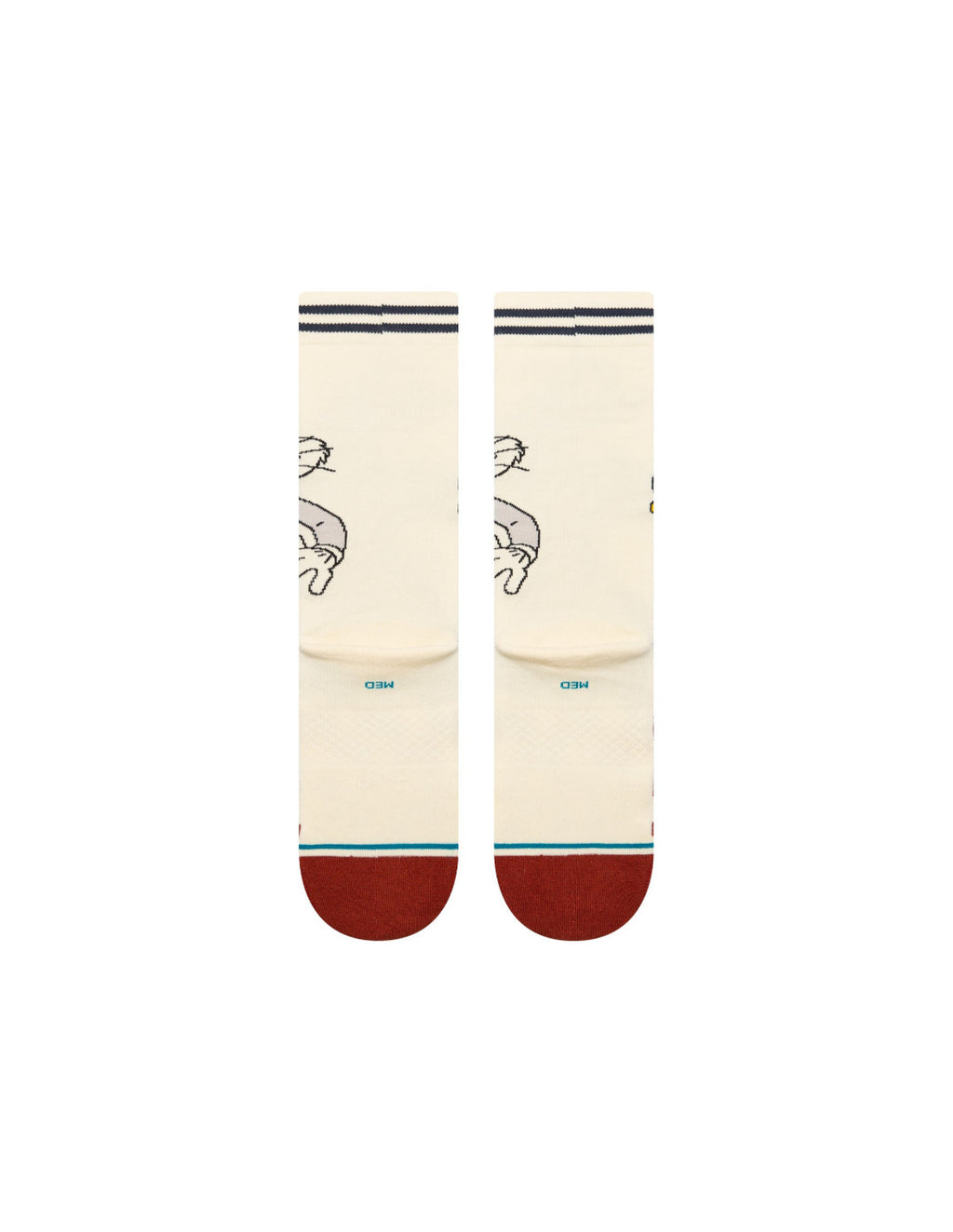 STANCE BUGS CREW - Vintage White