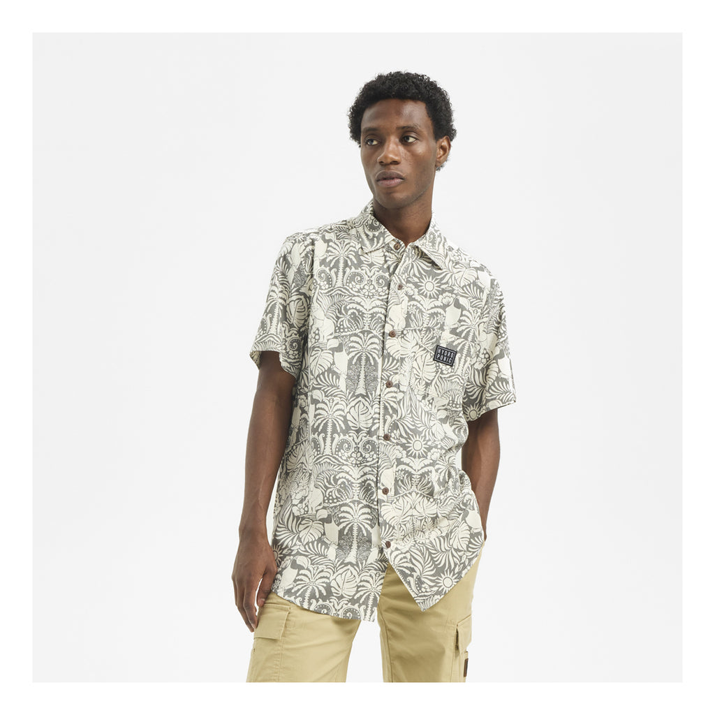 HYDROPONIC Studio SS Shirt - Grey White