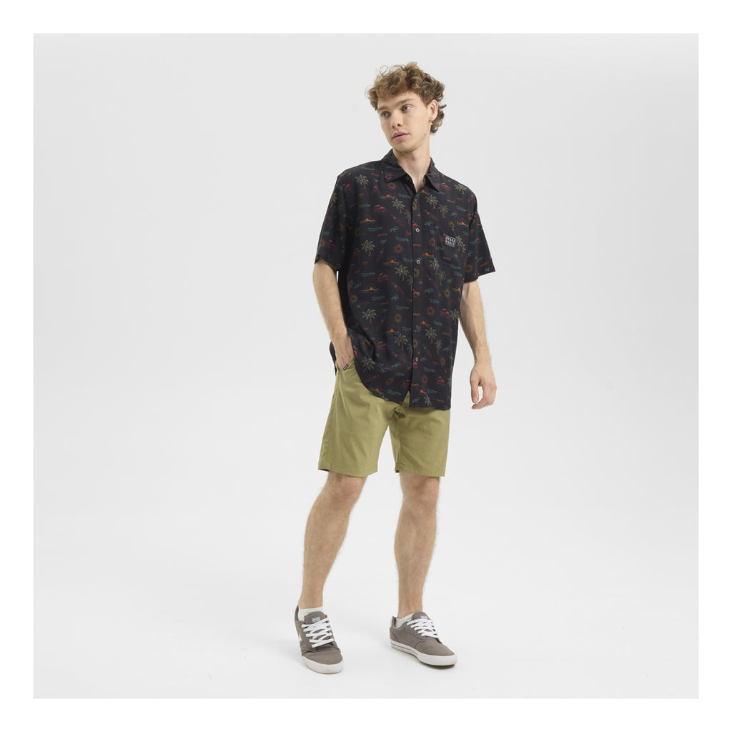 HYDROPONIC Topanga SS Shirt - Charcoal