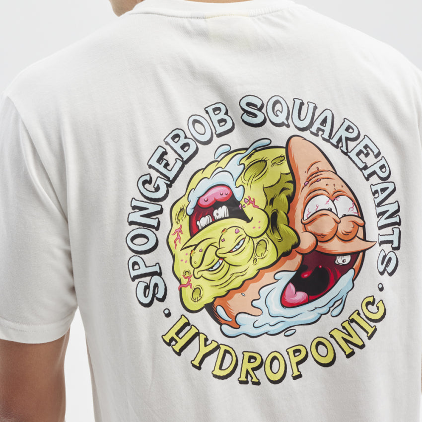 HYDROPONIC X Bob Esponja Ying Yang SS Tee - White