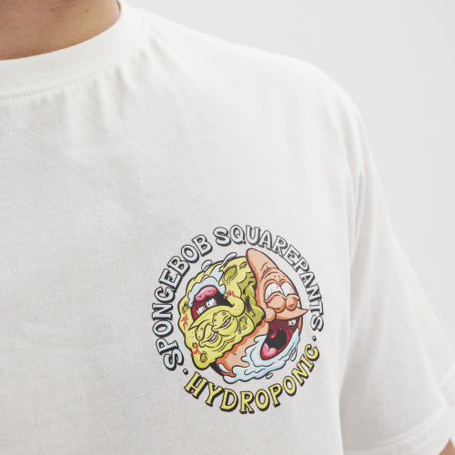 HYDROPONIC X Bob Esponja Ying Yang SS Tee - White