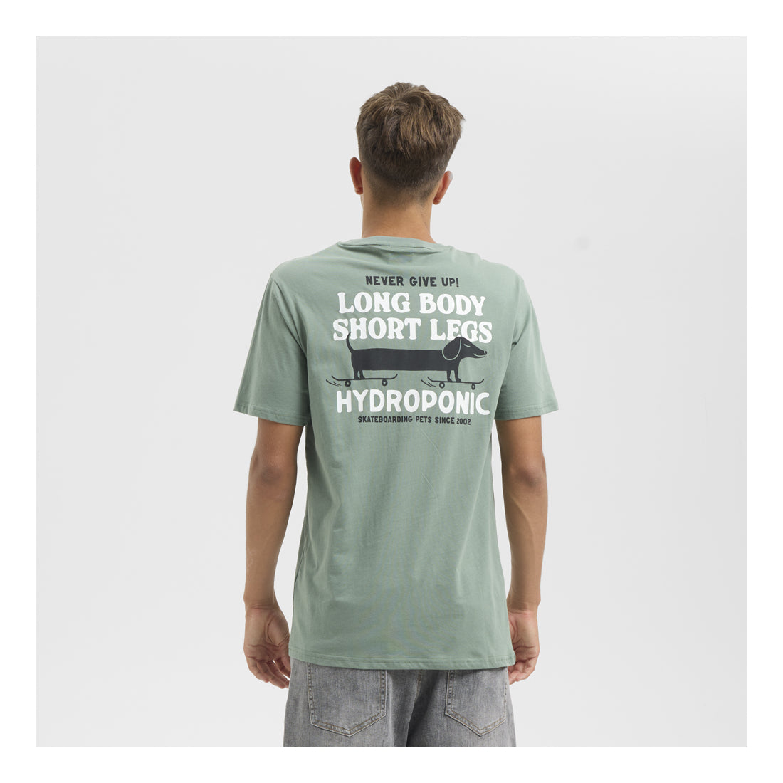 HYDROPONIC Dachshund SS Tee - Green