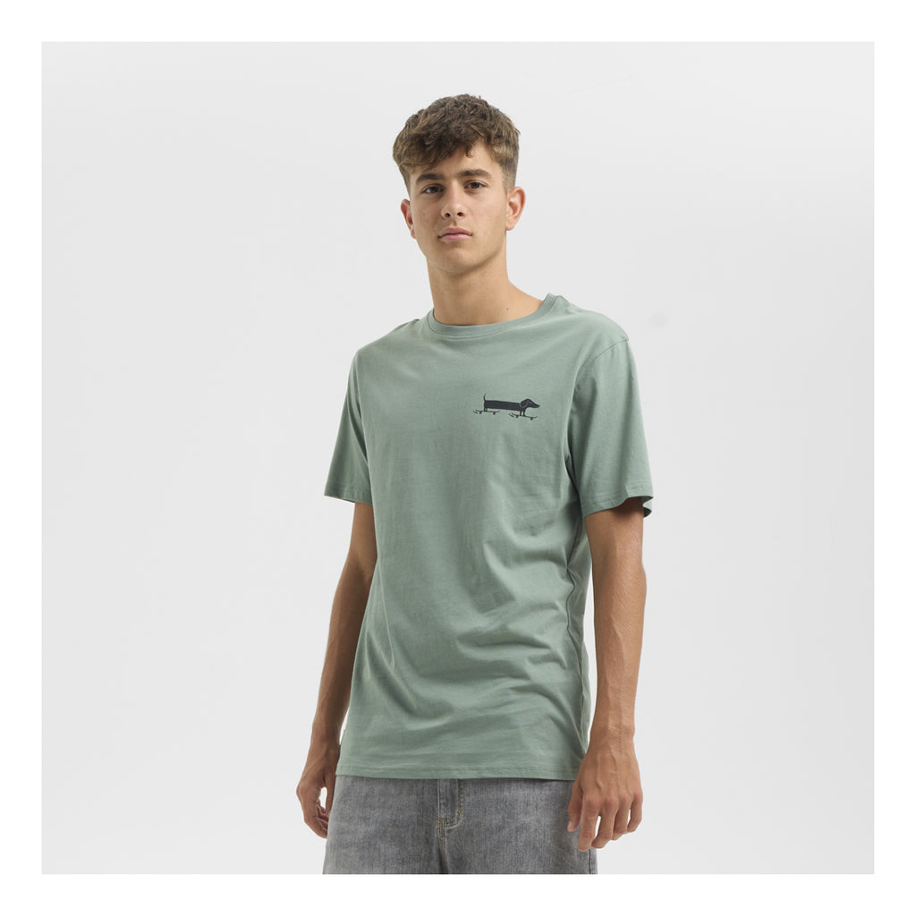 HYDROPONIC Dachshund SS Tee - Green