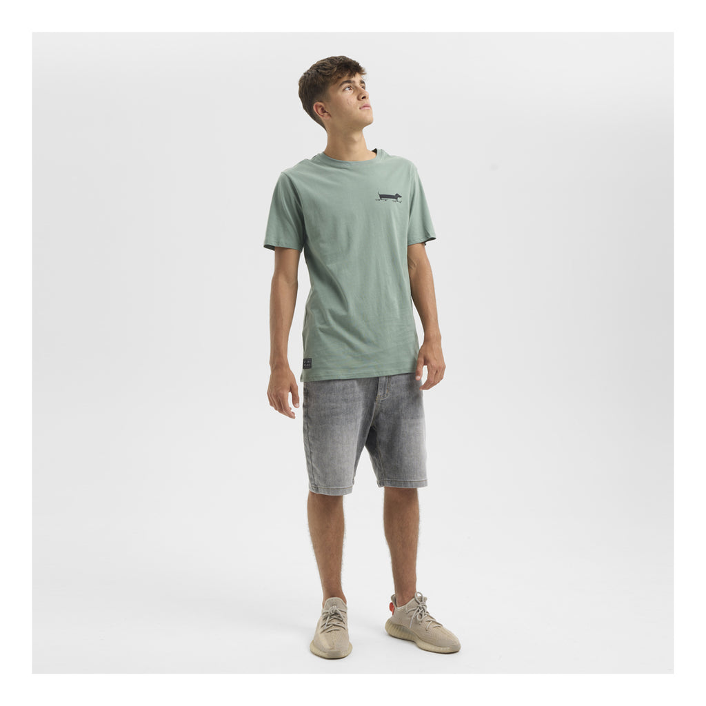 HYDROPONIC Dachshund SS Tee - Green