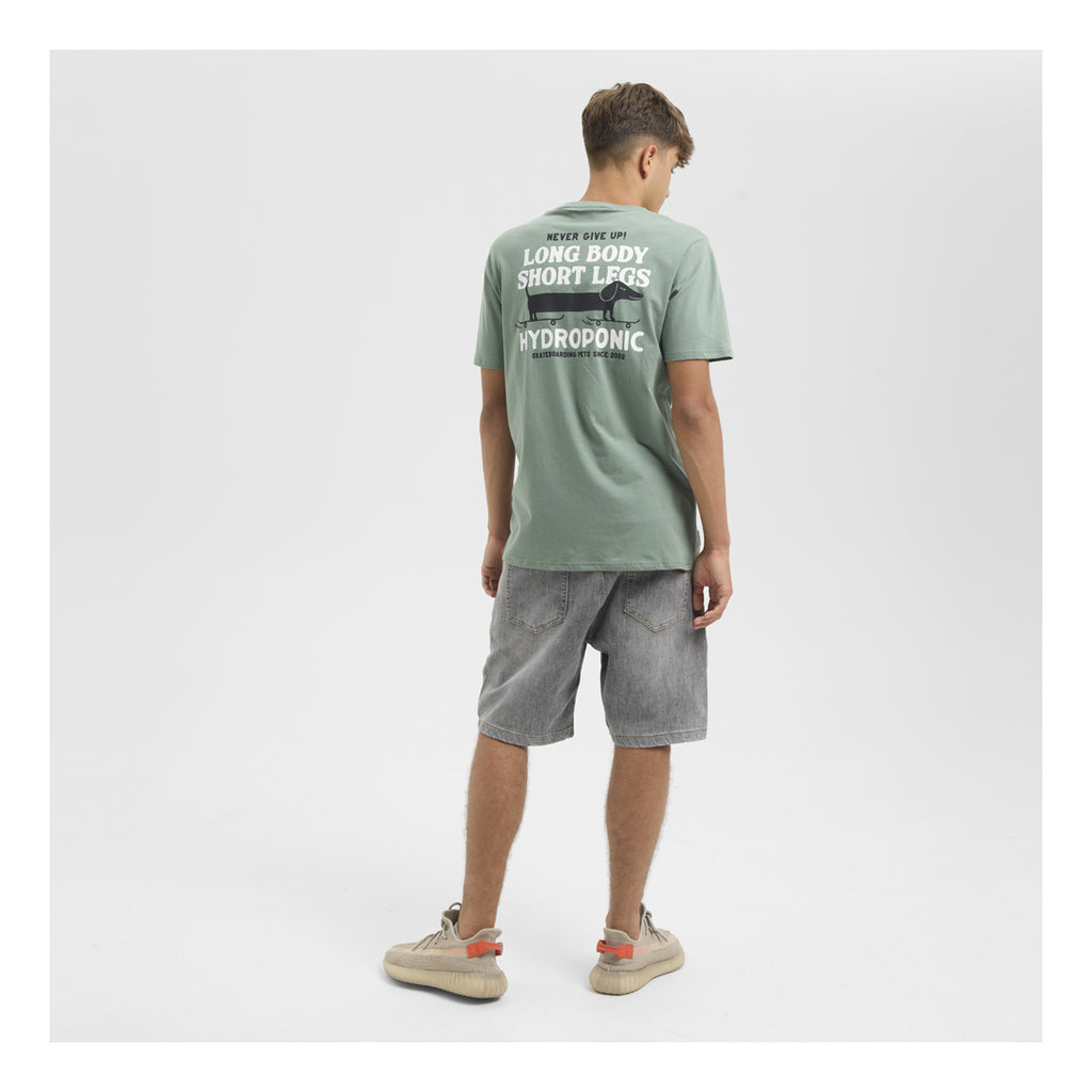HYDROPONIC Dachshund SS Tee - Green