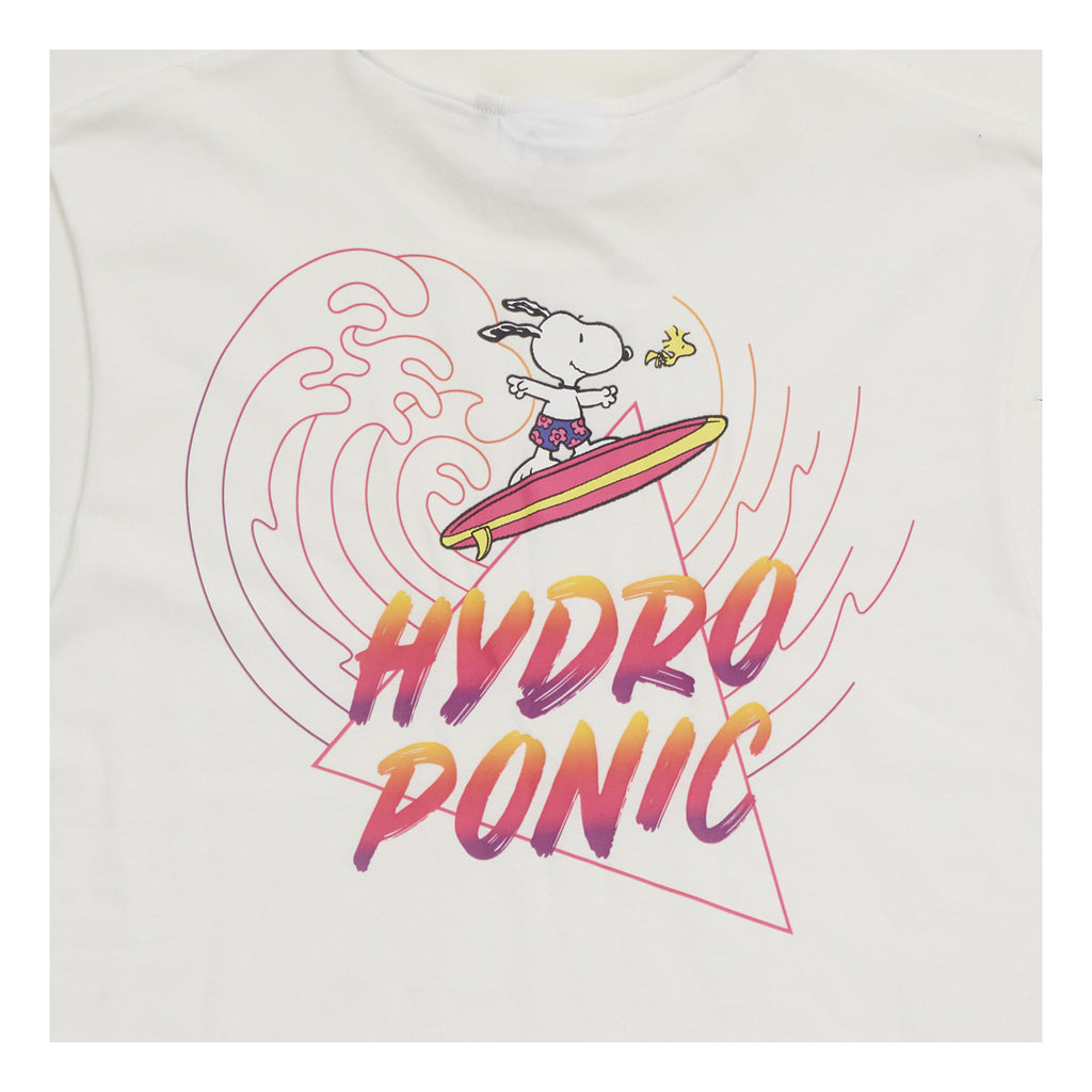 HYDROPONIC X Peanuts Tank Top Tee - White