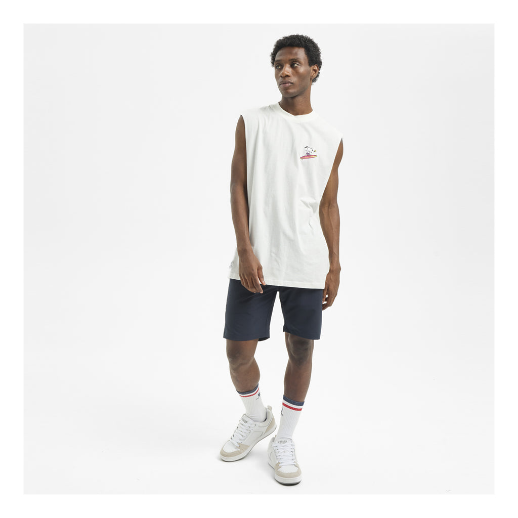 HYDROPONIC X Peanuts Tank Top Tee - White