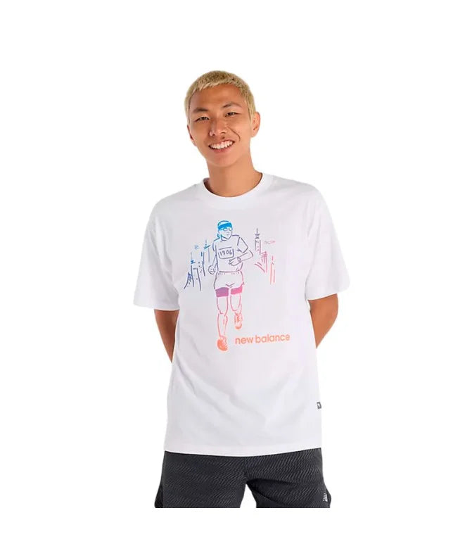 NEW BALANCE Before and After T-Shirt - White