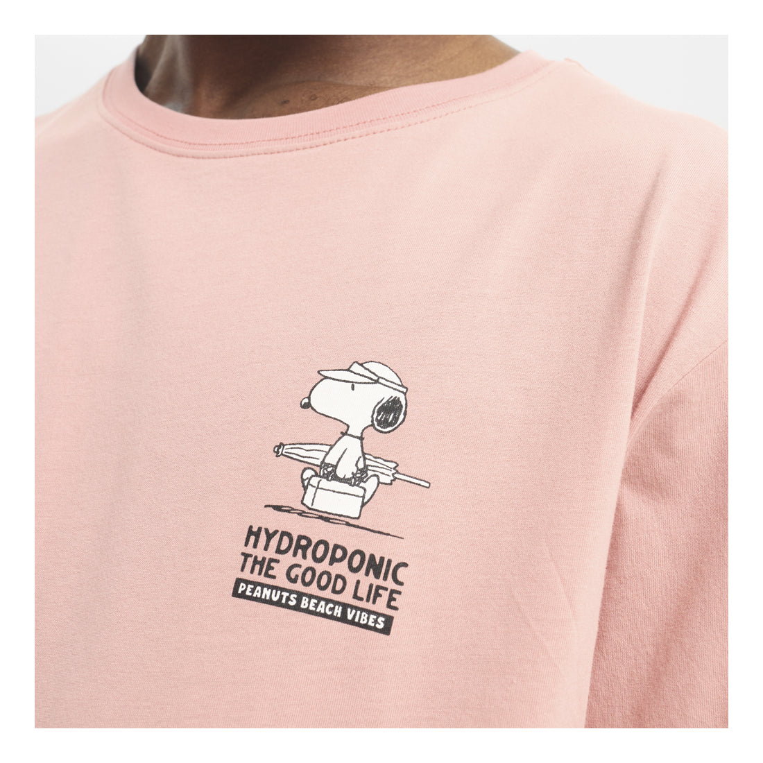 HYDROPONIC X Peanuts Good Life SS Tee - Peach Blossom
