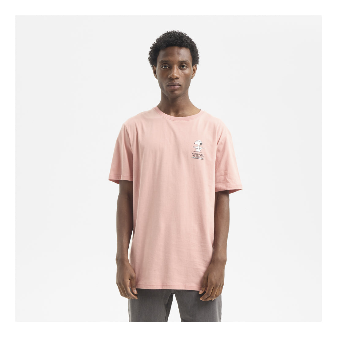 HYDROPONIC X Peanuts Good Life SS Tee - Peach Blossom