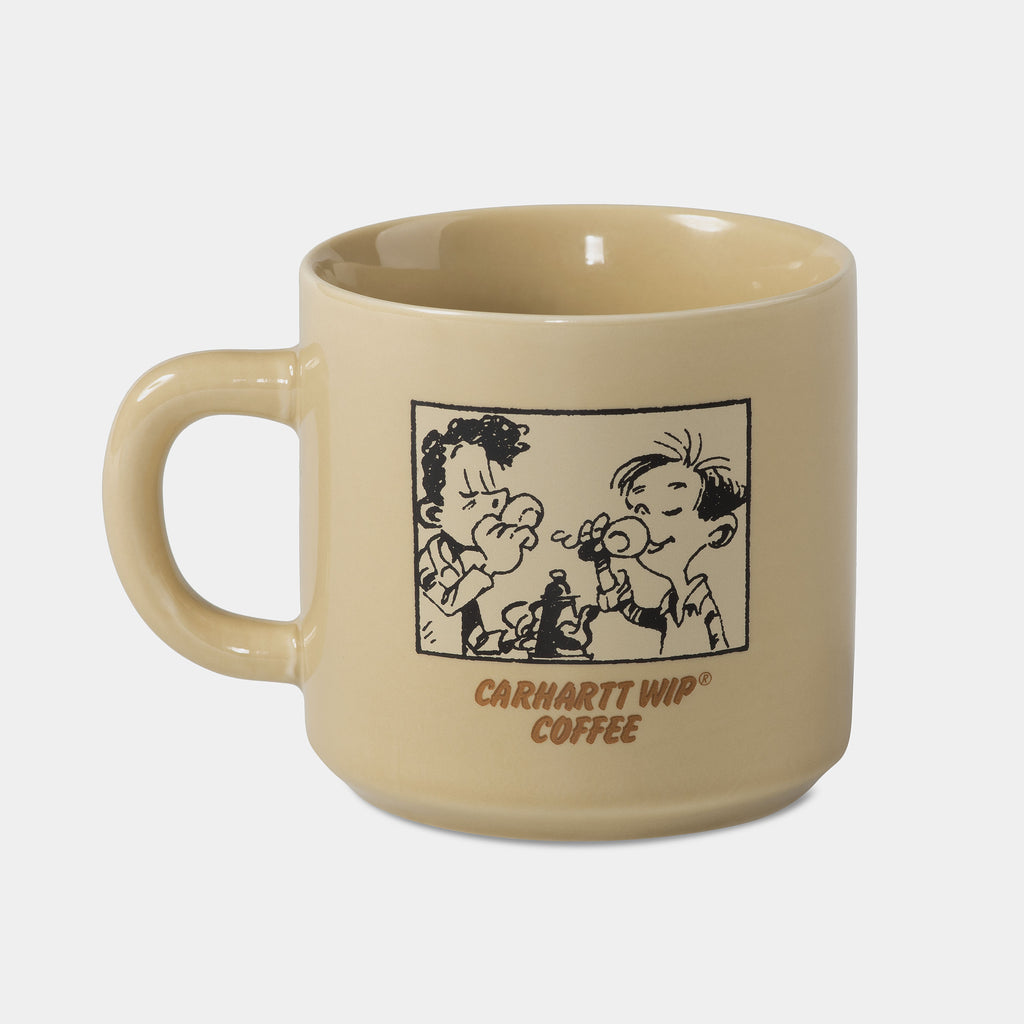 CARHARTT WIP COFFEE MUG PORCELAIN - Dusty Hamilton Brown