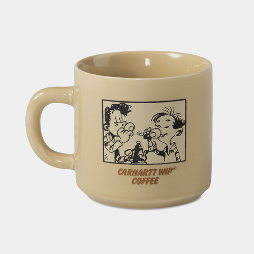 CARHARTT WIP COFFEE MUG PORCELAIN - Dusty Hamilton Brown