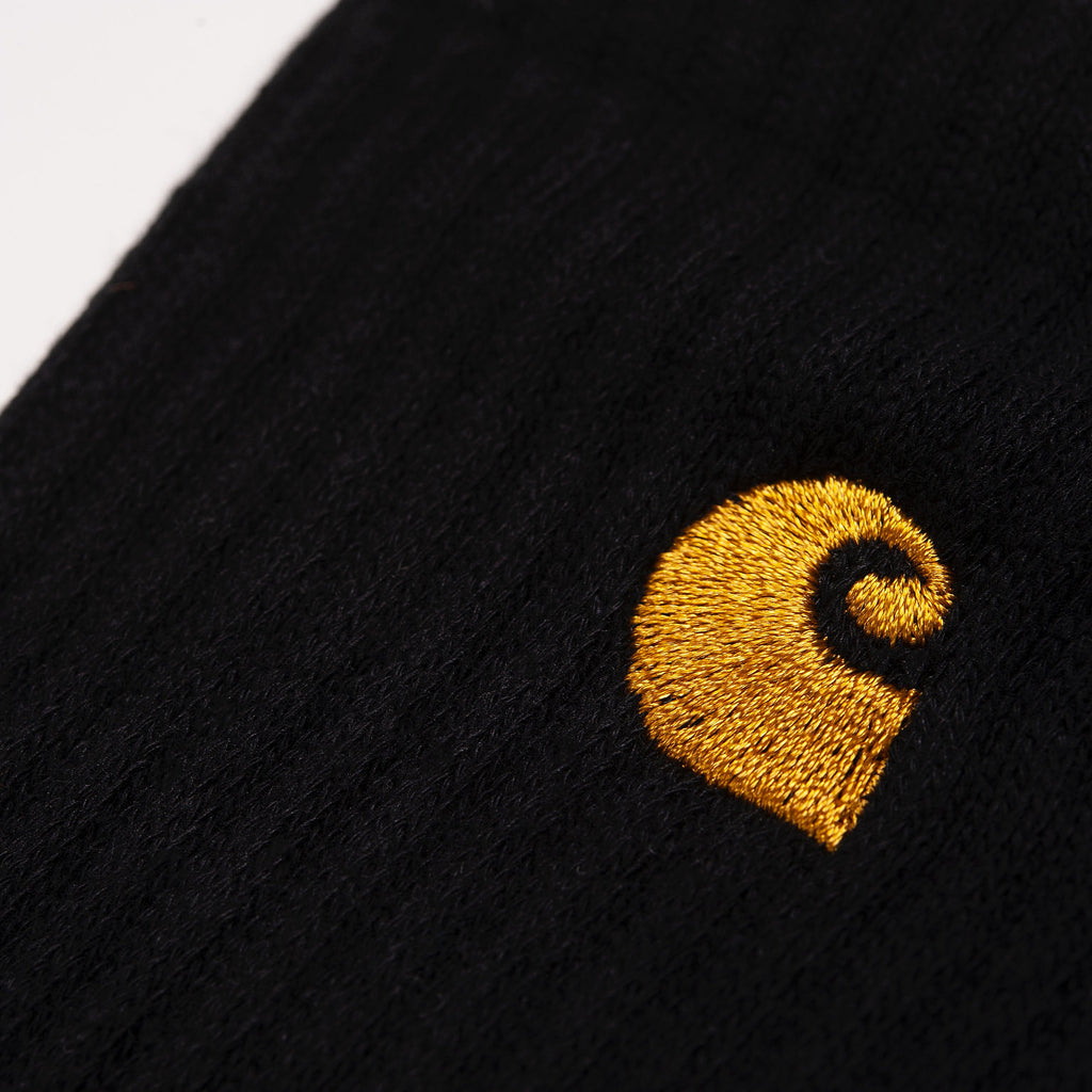 CARHARTT WIP CHASE SOCKS - Black Gold