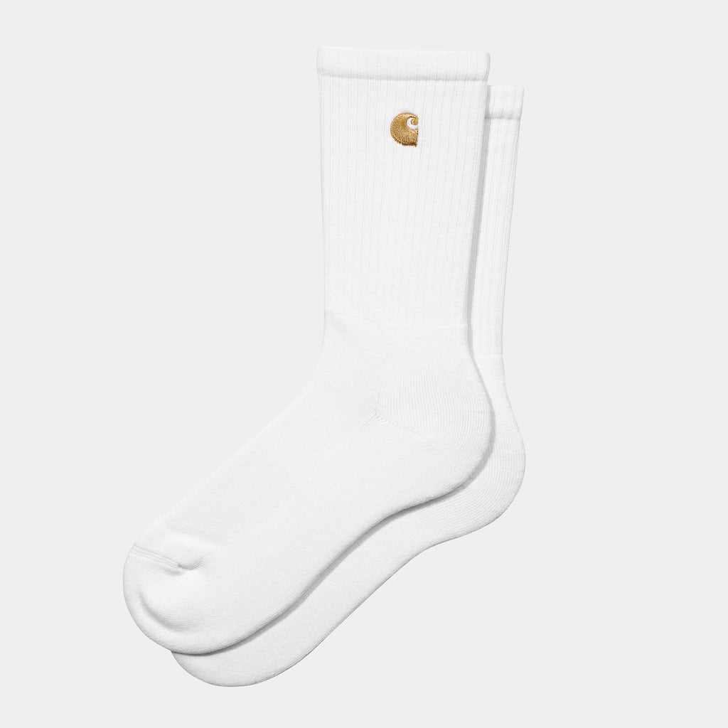 CARHARTT WIP CHASE SOCKS - White Gold
