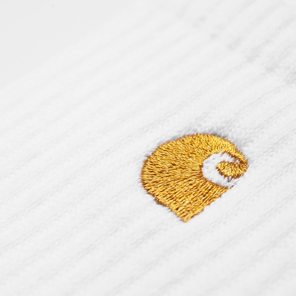 CARHARTT WIP CHASE SOCKS - White Gold