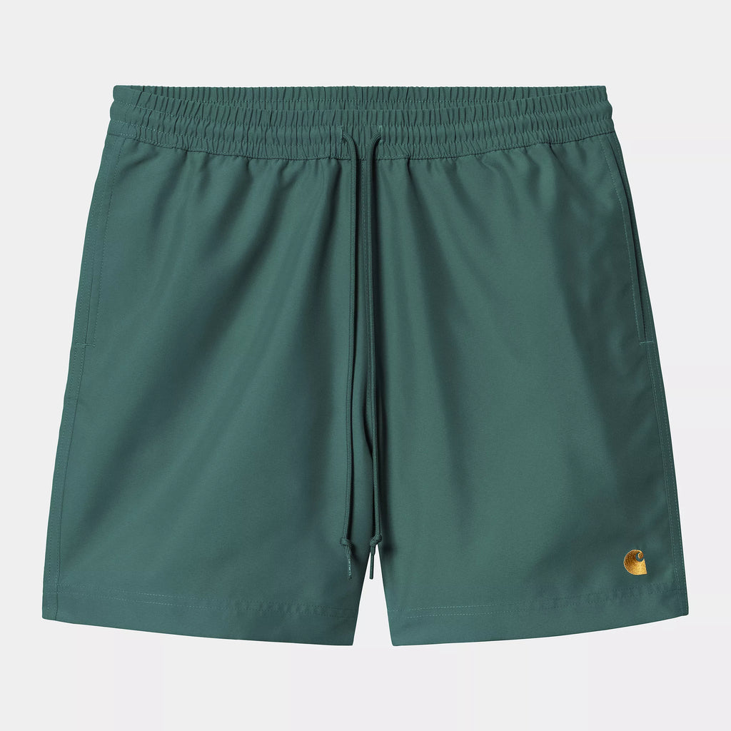CARHARTT WIP Chase Swim Trunks - Rainforest Gold