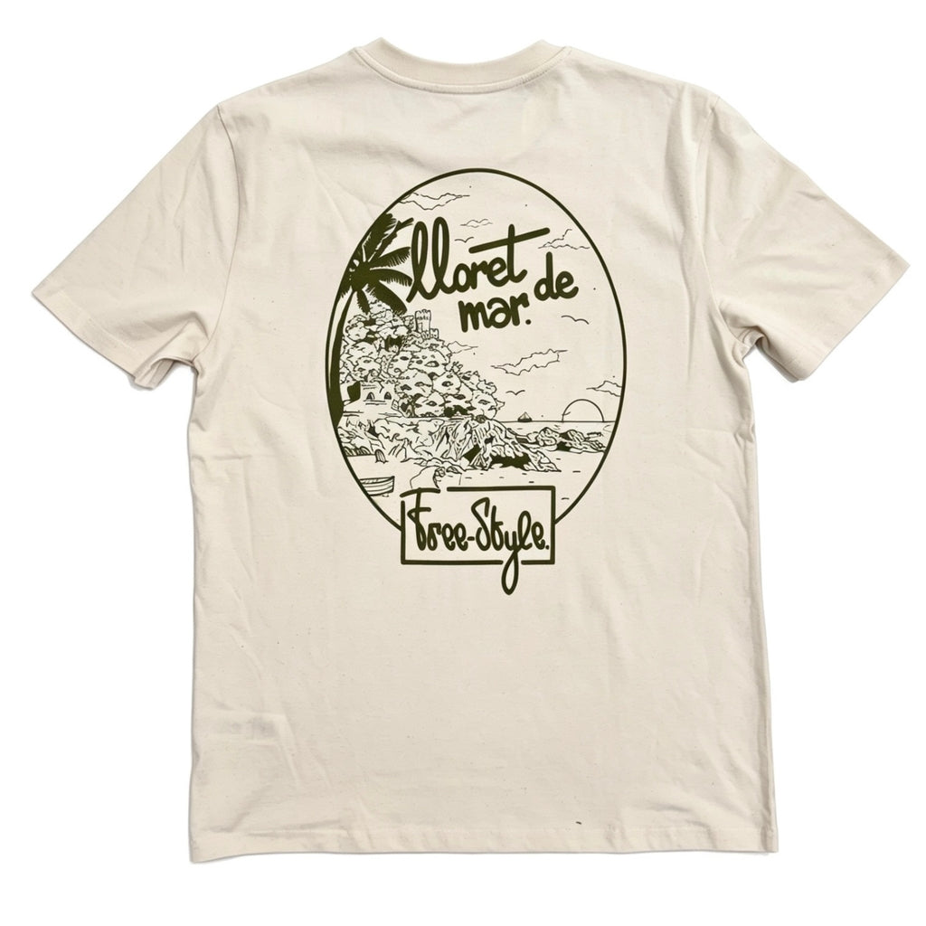 FREESTYLE X Sa Caleta S/S Tee - Beige Green