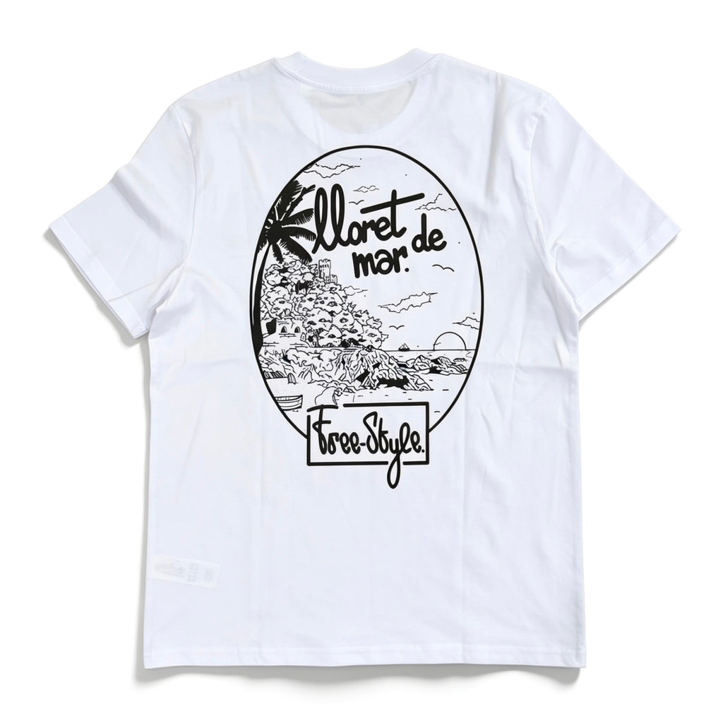FREESTYLE X Sa Caleta S/S Tee Nike SB Tee - White Black