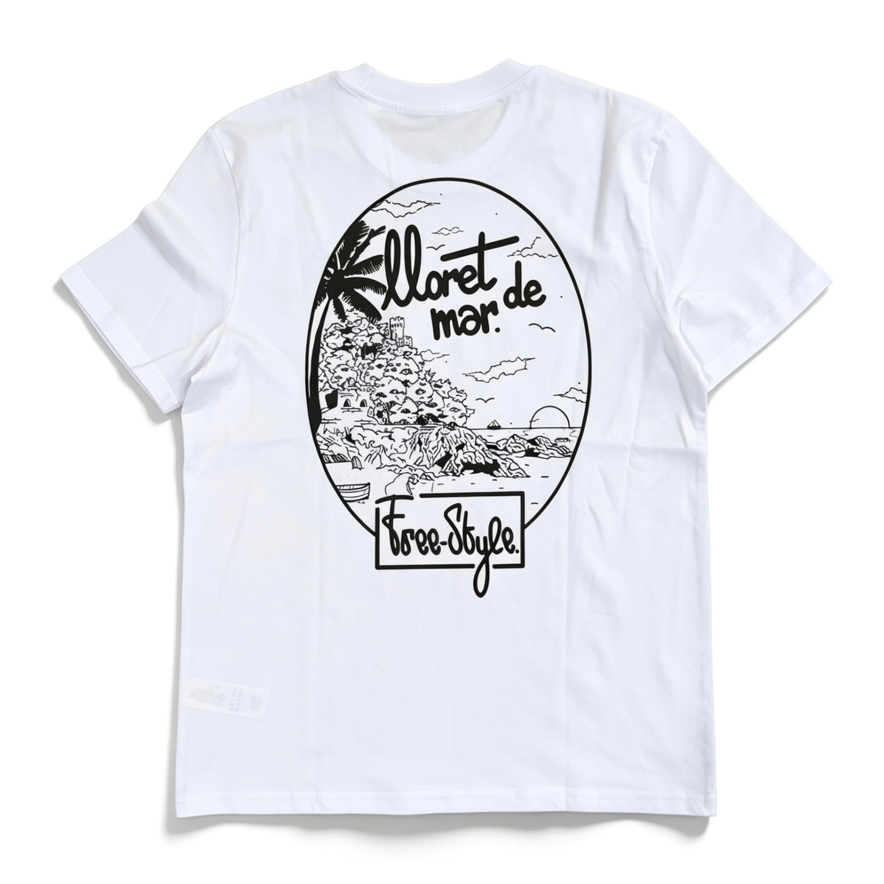 FREESTYLE X Sa Caleta S/S Tee Nike SB Tee - White Black