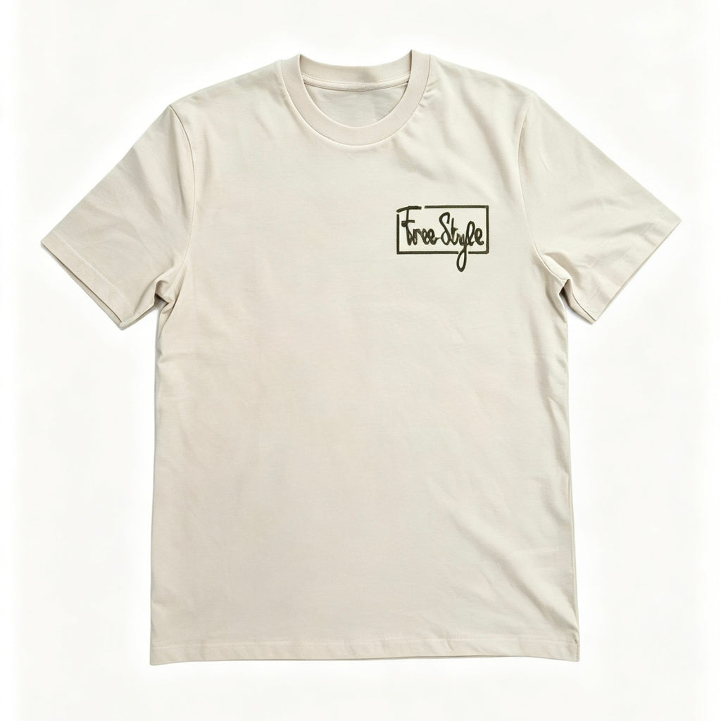 FREESTYLE X Sa Caleta S/S Tee - Beige Green