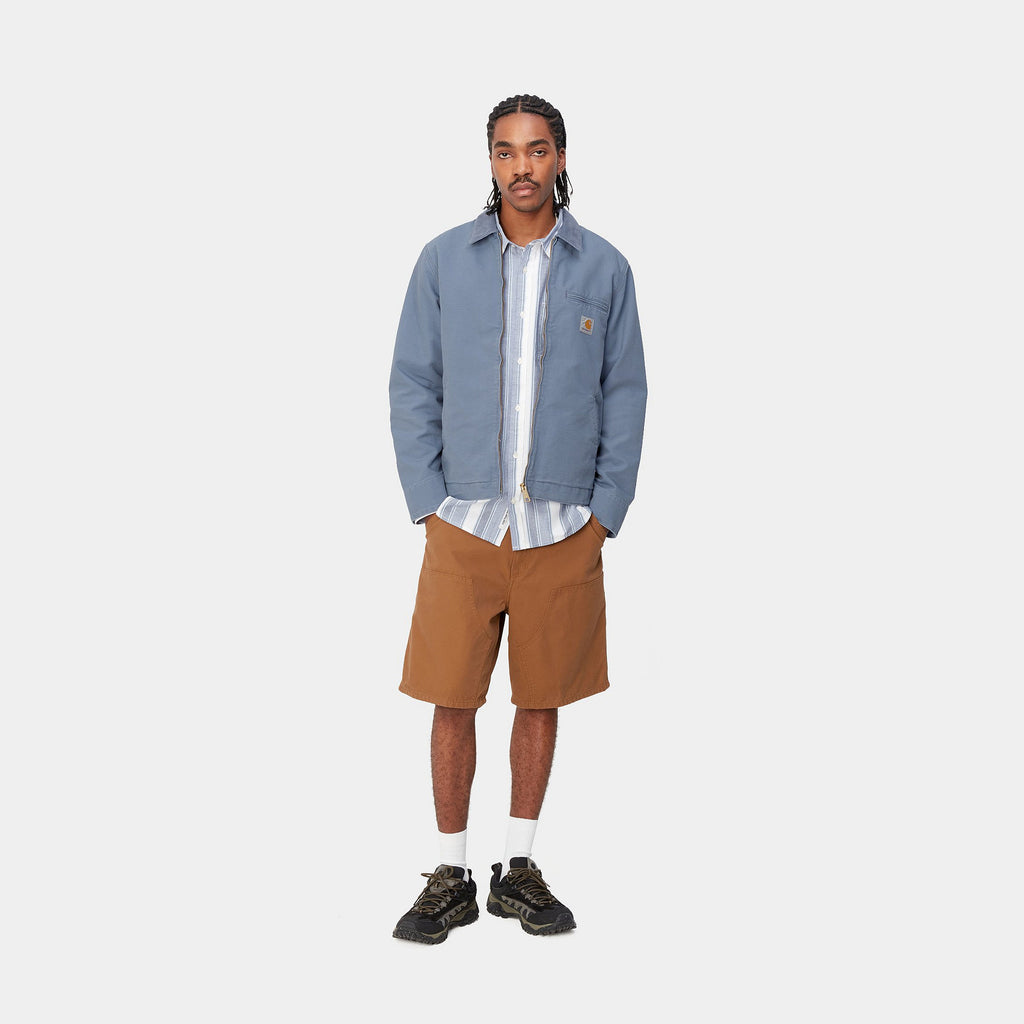 CARHARTT WIP DETROIRT JACKET (SUMMER) - Bay Blue (aged canvas)