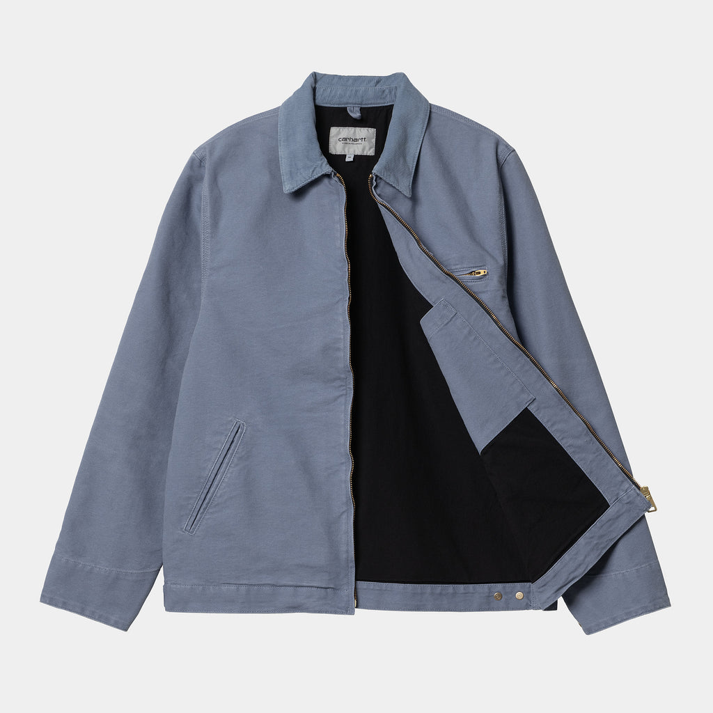 CARHARTT WIP DETROIRT JACKET (SUMMER) - Bay Blue (aged canvas)