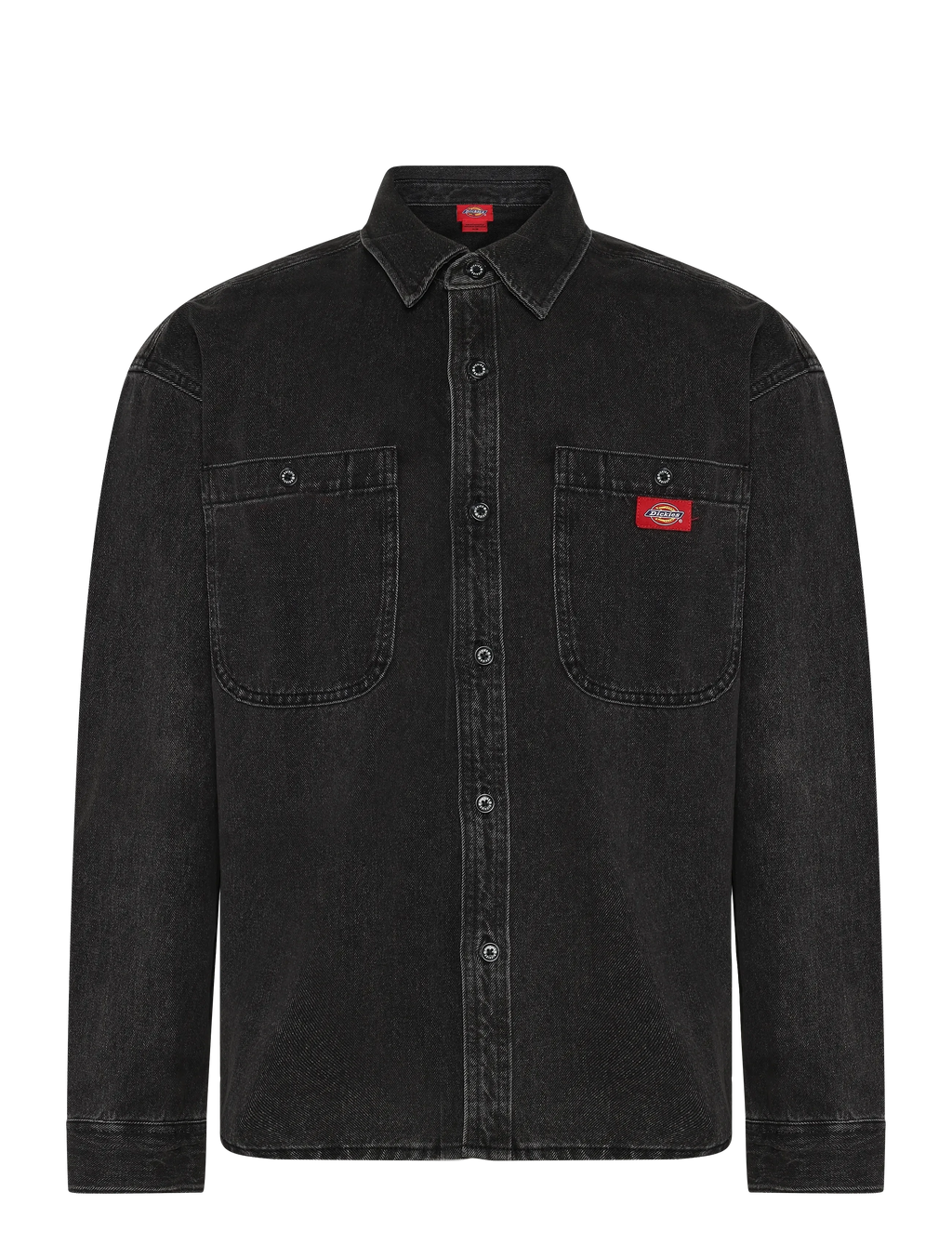 DICKIES Mechanic Denim L/S Shirt - Black Wash - FREESTYLE LLORET