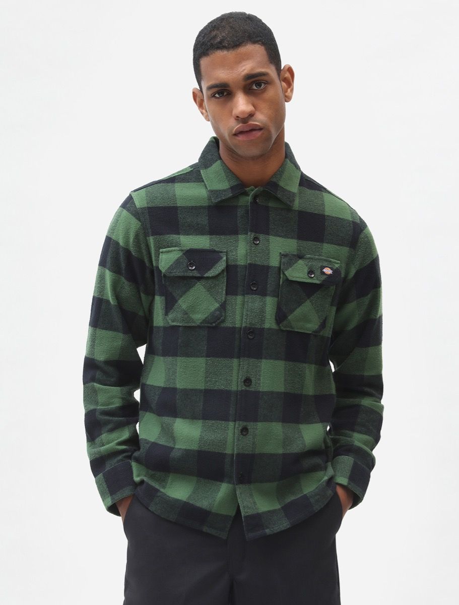 DICKIES NEW SACRAMENTO SHIRT - Pine Green