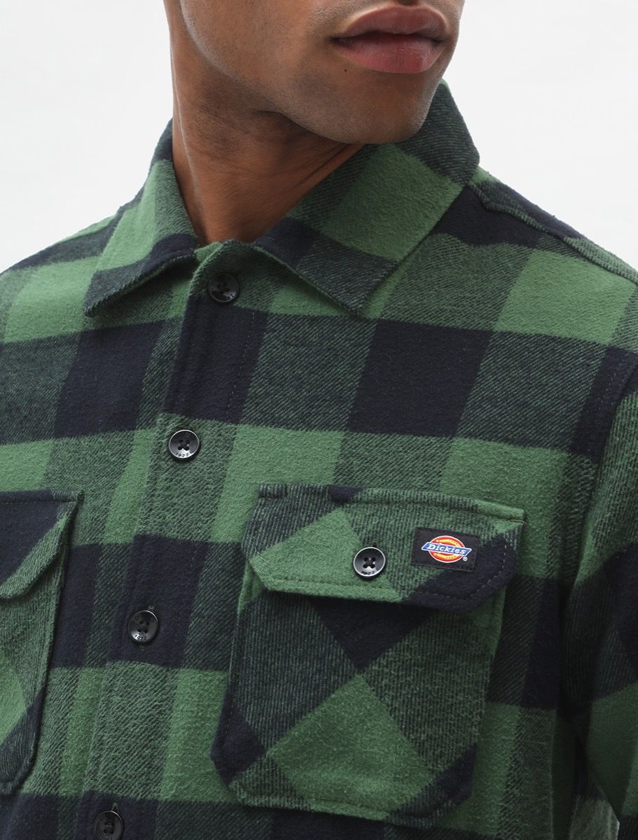 DICKIES NEW SACRAMENTO SHIRT - Pine Green