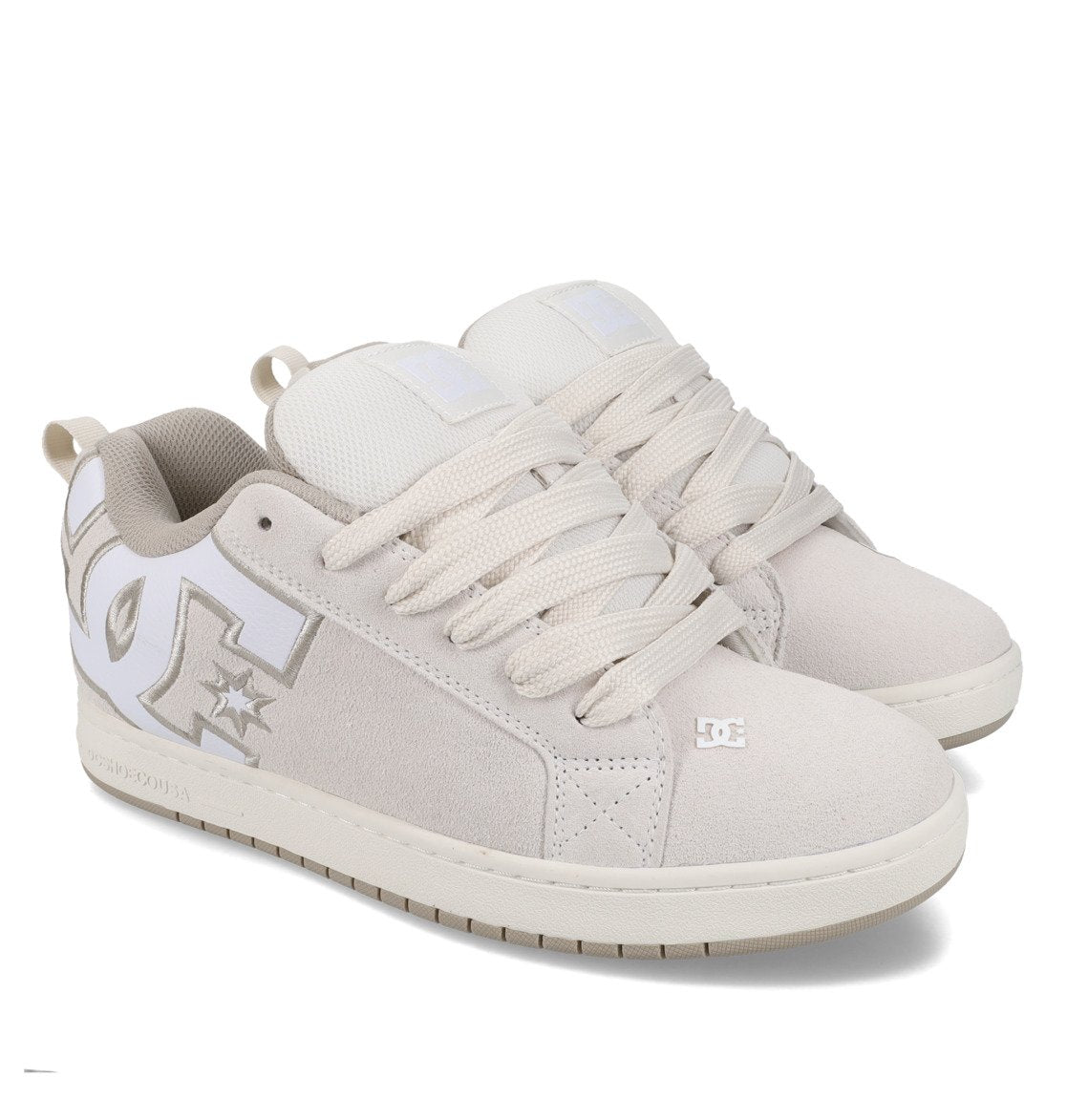 DC COURT GRAFFIK - White Off White Tan - FREESTYLE LLORET