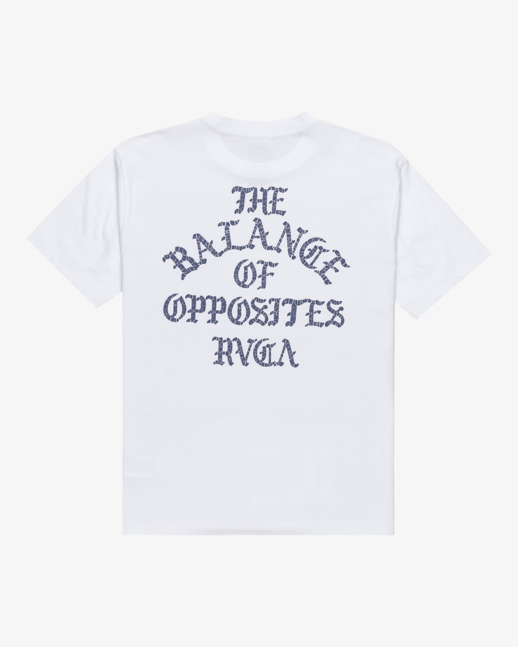 RVCA Iron On SS TEE - White