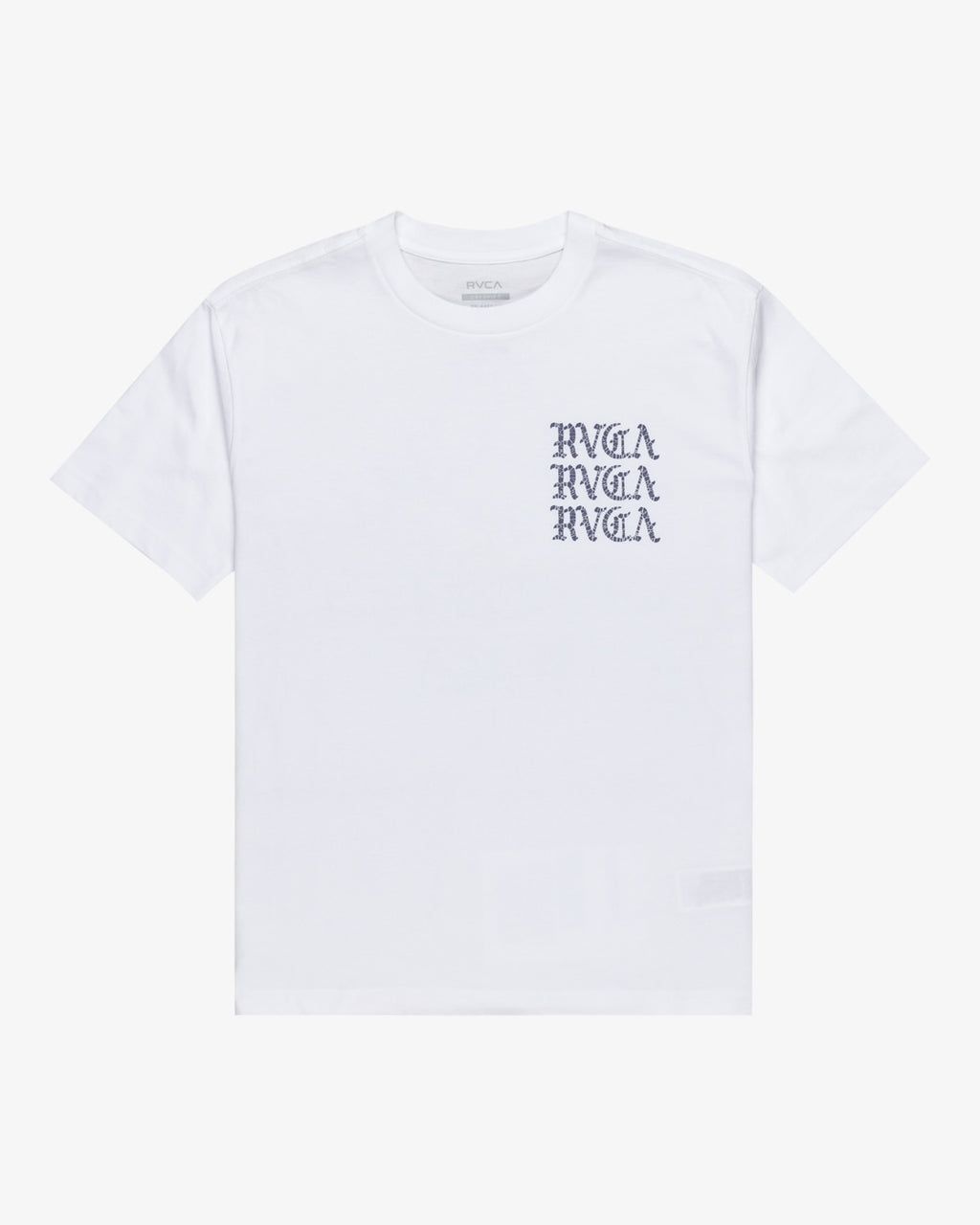 RVCA Iron On SS TEE - White