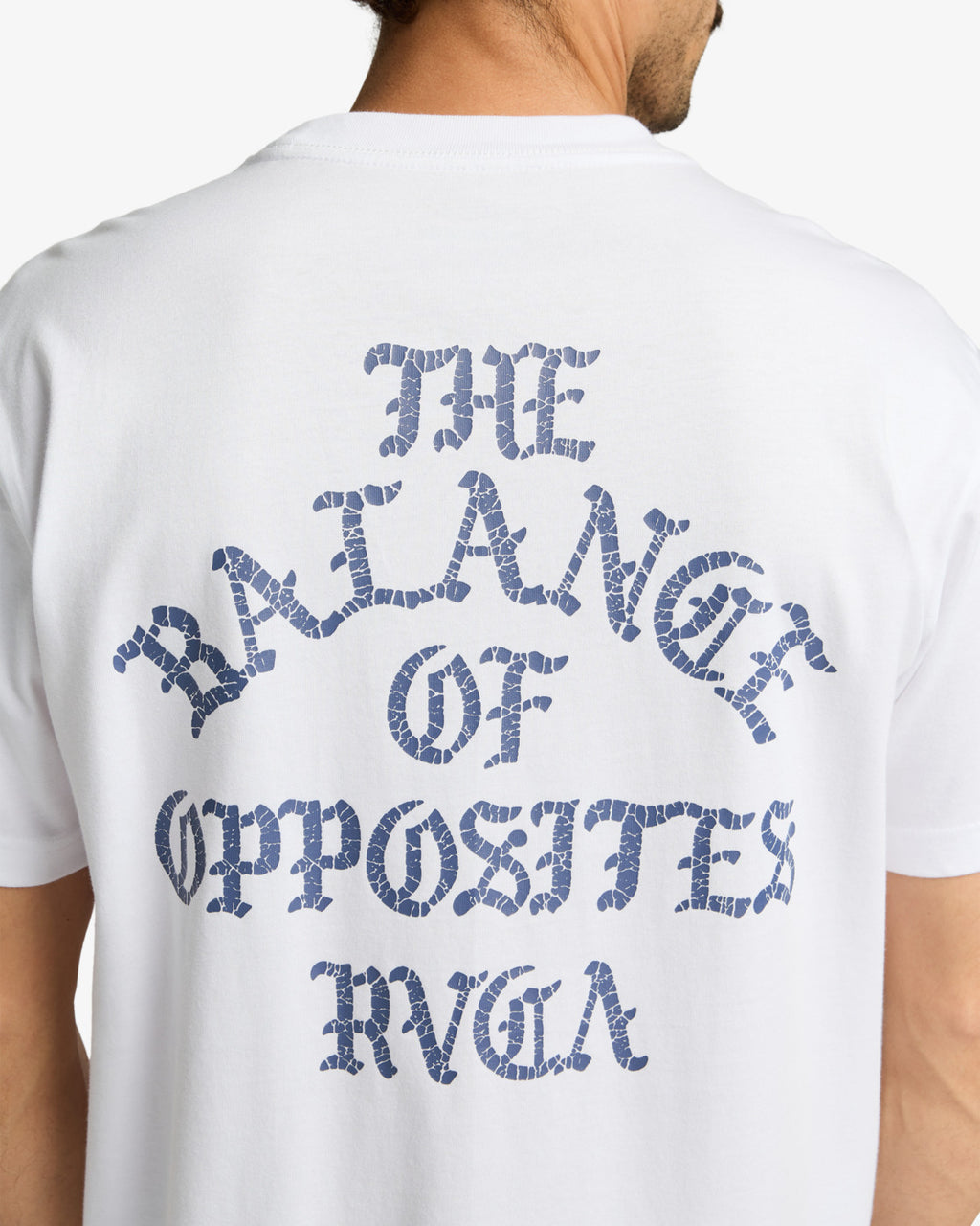 RVCA Iron On SS TEE - White