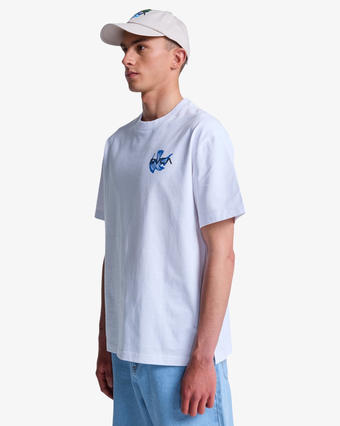 RVCA Antonia Figueiredo Bonhomme SS TEE - White - FREESTYLE LLORET