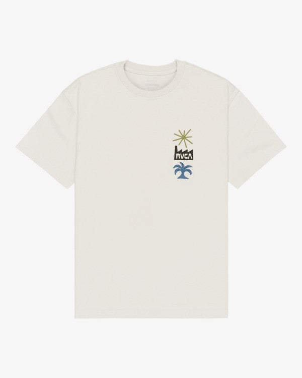 RVCA Mirage SS TEE - Moonbeam