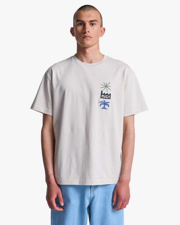 RVCA Mirage SS TEE - Moonbeam